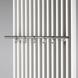 Grzejnik Deco Space - reling z haczykami